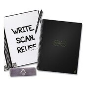 Rocketbook Core Smart Notebook, Lined Rule, Black Cover, (16) 11 x 8.5 Sheets Item: RKBEVR2LKA