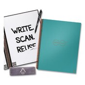 Rocketbook Core Smart Notebook, Lined Rule, Teal Cover, (16) 11 x 8.5 Sheets Item: RKBEVR2LKCCE