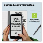 Rocketbook Fusion Smart Notebook, Seven Assorted Page Formats, Blue Cover, (21) 8.8 x 6 Sheets Item: RKBEVRFEKCCE