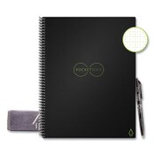 Rocketbook Core Smart Notebook, Dotted Rule, Black Cover, (16) 11 x 8.5 Sheets Item: RKBLRCAFR