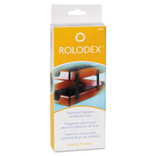 Rolodex™ Wood Tones Letter/Legal Desk Tray Stackers, 4 Tier, Metal, Black Item: ROL23386
