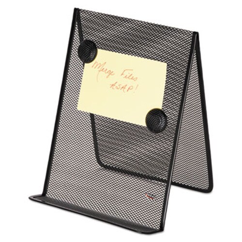 Rolodex™ Mesh Document Holder, Stainless Steel, Black Item: ROLFG9C9500BLA
