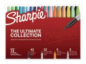 Sharpie® Permanent Markers Ultimate Collection, Assorted Tip Sizes/Types, Assorted Colors, 72/Pack Item: SAN2199816
