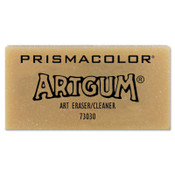 Prismacolor® ARTGUM Eraser, For Pencil Marks, Rectangular Block, Large, Off White, Dozen Item: SAN73030