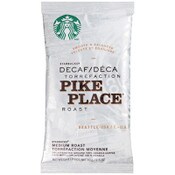 Starbucks® Coffee, Pike Place Decaf, 2 1/2 oz Packet, 18/Box Item: SBK11023061
