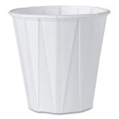 SOLO® Paper Portion Cups, ProPlanet Seal, 3.5 oz, White, 100/Bag, 50 Bags/Carton Item: SCC450