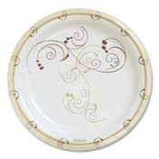 SOLO® Symphony Paper Dinnerware, Mediumweight Plate, 8.5" dia, Tan, 125/Pack Item: SCCMP9RJ8001PK