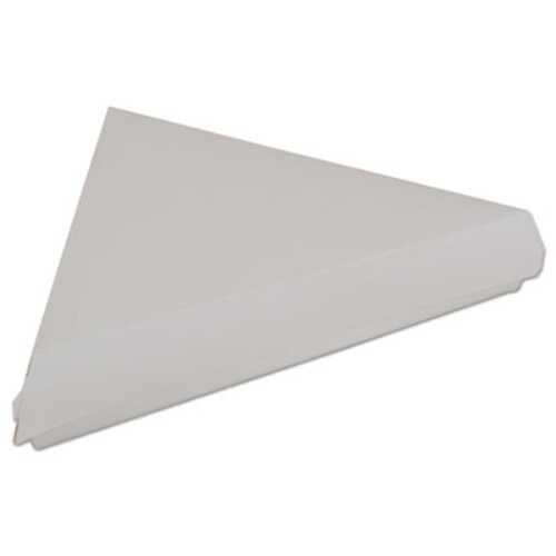 SCT® White Pizza Clamshells, 9.25 x 9 x 1.69, White, Paper, 400/Carton Item: SCH0719