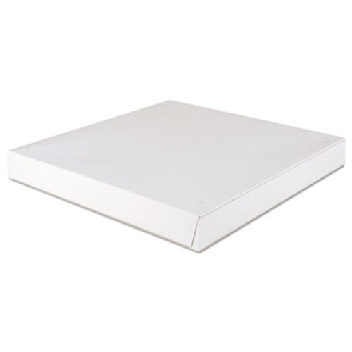 SCT® Lock-Corner Pizza Boxes, 16 x 16 x 1.88, White, Paper, 100/Carton Item: SCH1450