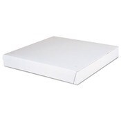 SCT® Lock-Corner Pizza Boxes, 14 x 14 x 1.88, White, Paper, 100/Carton Item: SCH1465