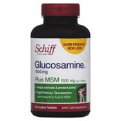 Schiff® Glucosamine Plus MSM Tablet, 150 Count Item: SFS11019