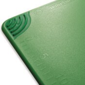 San Jamar® Saf-T-Grip Cutting Board, 24 x 18 x 0.5, Green Item: SJMCBG182412GN