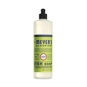 Mrs. Meyer's® Dish Soap, Lemon Scent, 16 oz, Bottle, 6/Carton Item: SJN347635