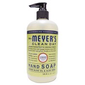 Mrs. Meyer's® Clean Day Liquid Hand Soap, Lemon Verbena Scent, 12.5 oz Item: SJN373205EA