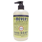 Mrs. Meyer's® Clean Day Liquid Hand Soap, Lemon Scent, 12.5 oz, 6/Carton Item: SJN373205
