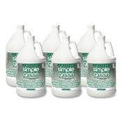 Simple Green® Crystal Industrial Cleaner/Degreaser, 1 gal Bottle, 6/Carton Item: SMP19128