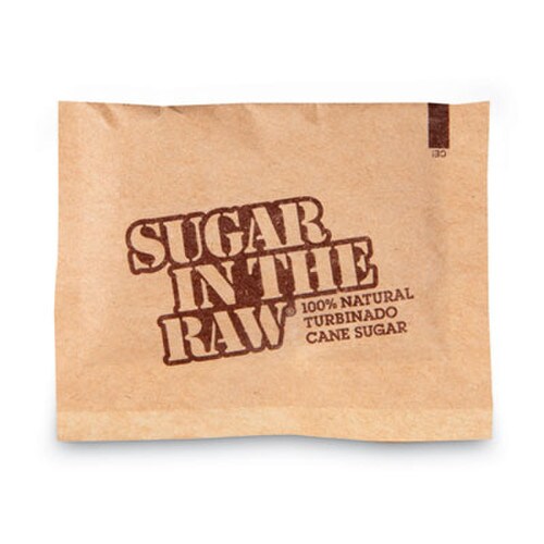 Sugar in the Raw Sugar Packets, 0.2 oz Packets, 200/Box Item: SMU00319
