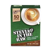 Stevia in the Raw® Sweetener, 2.5 oz Packets, 50 Packets/Box, 12 Boxes/Carton Item: SMU75050CT