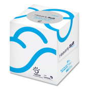 Papernet® Heavenly Soft Facial Tissue, 2-Ply, White, 90/Cube Box, 36 Boxes/Carton Item: SOD416014