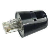 Softalk® Twisstop Detangler with Coiled, 25-Foot Phone Cord, Black Item: SOF03201