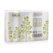 LoCor® High-Capacity Bath Tissue, 2-Ply, White, 1,500 Sheets/Roll, 18 Rolls/Carton Item: SOL26824
