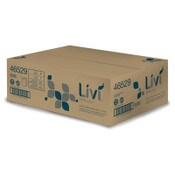 Livi® VPG Select Hard Wound Roll Towel, 1-Ply, 8" x 800 ft, White, 6/Carton Item: SOL46529