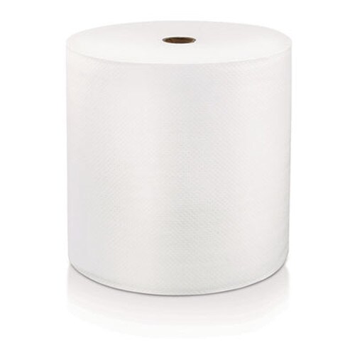 LoCor® Hard Wound Roll Towel, 1-Ply, 7" x 800 ft, White, 6 Rolls/Carton Item: SOL46897