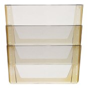 Wall File, 3 Sections, Letter Size, 13
