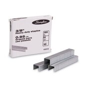 Swingline® S.F. 13 Heavy-Duty Staples, 0.38" Leg, 0.5" Crown, Steel, 1,000/Box Item: SWI35318
