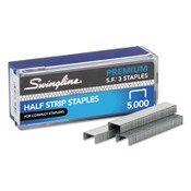 Swingline® S.F. 3 Premium Staples, 0.25" Leg, 0.5" Crown, Steel, 5,000/Box Item: SWI35440