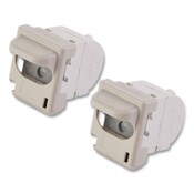 Swingline® Desktop Electric Stapler Cartridge, 0.25" Leg, 0.5" Crown, Steel, 1,500/Cartridge, 2 Cartridges/Box, 3000/Box Item: SWI50051