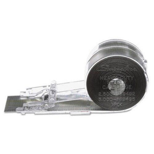 Swingline® Cartridge Staples, 0.38" Leg, 0.5" Crown, Steel, 5,000/Box Item: SWI69495