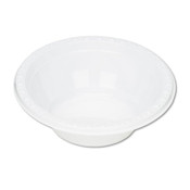 Tablemate® Plastic Dinnerware, Bowls, 5 oz, White, 125/Pack Item: TBL5244WH