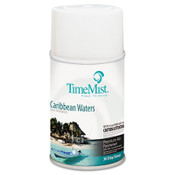 TimeMist® Premium Metered Air Freshener Refill, Caribbean Waters, 6.6 oz Aerosol Spray Item: TMS1042756EA