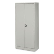 Tennsco Deluxe Recessed Handle Storage Cabinet, 36w x 24d x 78h, Light Gray Item: TNN7824RHLGY