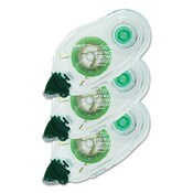 Tombow® Mono® Removable Adhesive Refill, 0.33" x 39.33 ft, Dries White, 3/Pack Item: TOM62209