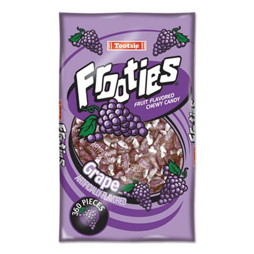 Tootsie Roll® Frooties, Grape, 38.8 oz Bag, 360 Pieces/Bag Item: TOO7801