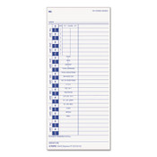 TOPS™ Time Clock Cards, Replacement for 35100-10, One Side, 4 x 9, 100/Pack Item: TOP12443