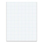 TOPS™ Cross Section Pads, Cross-Section Quadrille Rule (4 sq/in, 1 sq/in), 50 White 8.5 x 11 Sheets Item: TOP35041