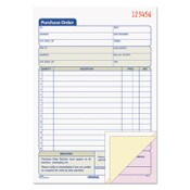 TOPS™ Purchase Order Book, 15 Lines, Three-Part Carbonless, 5.56 x 8.44, 50 Forms Total Item: TOP46141