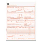 TOPS™ CMS-1500 Medicare/Medicaid Forms for Laser Printers, One-Part (No Copies), 8.5 x 11, 500 Forms Total Item: TOP50126RV