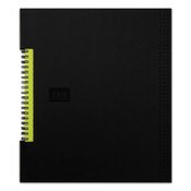 Oxford™ Idea Collective Professional Wirebound Hardcover Notebook, 1-Subject, Medium/College Rule, Black Cover, (80) 11 x 8.5 Sheets Item: TOP56895