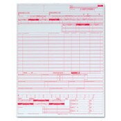 TOPS™ UB04 Hospital Insurance Claim Form for Laser Printers, One-Part (No Copies), 8.5 x 11, 2,500 Forms Total Item: TOP59870R