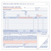 TOPS™ Hazardous Material Short Form, Three-Part Carbonless, 7 x 8.5, 250 Forms Total Item: TOPL3841