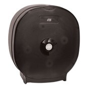 Tork® 4-Roll Tissue Dispenser, 15 x 6 x 13.7, Translucent Black Item: TRK88411