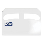 Tork® Toilet Seat Cover, Half-Fold, 14.5 x 17, White, 250/Pack, 20 Packs/Carton Item: TRKTC0020