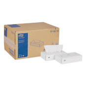 Tork® Advanced Facial Tissue, 2-Ply, White, Flat Box, 100 Sheets/Box, 30 Boxes/Carton Item: TRKTF6810