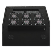 Tripp Lite SmartRack Roof-Mounted Fan Panel, 6 High-Performance Fans, 630 CFM, 5-15P Plug Item: TRPSRFANROOF