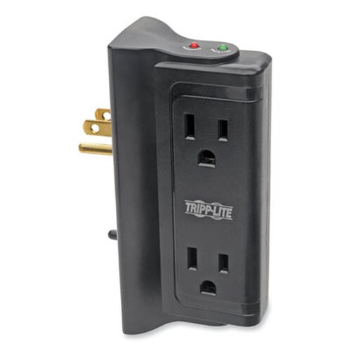 Tripp Lite by Eaton Protect It! Surge Protector, 4 AC Outlets, 720 J, Black Item: TRPTLP4BK