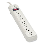 Tripp Lite Protect It! Surge Protector, 7 AC Outlets, 25 ft Cord, 1,080 J, Light Gray Item: TRPTLP725